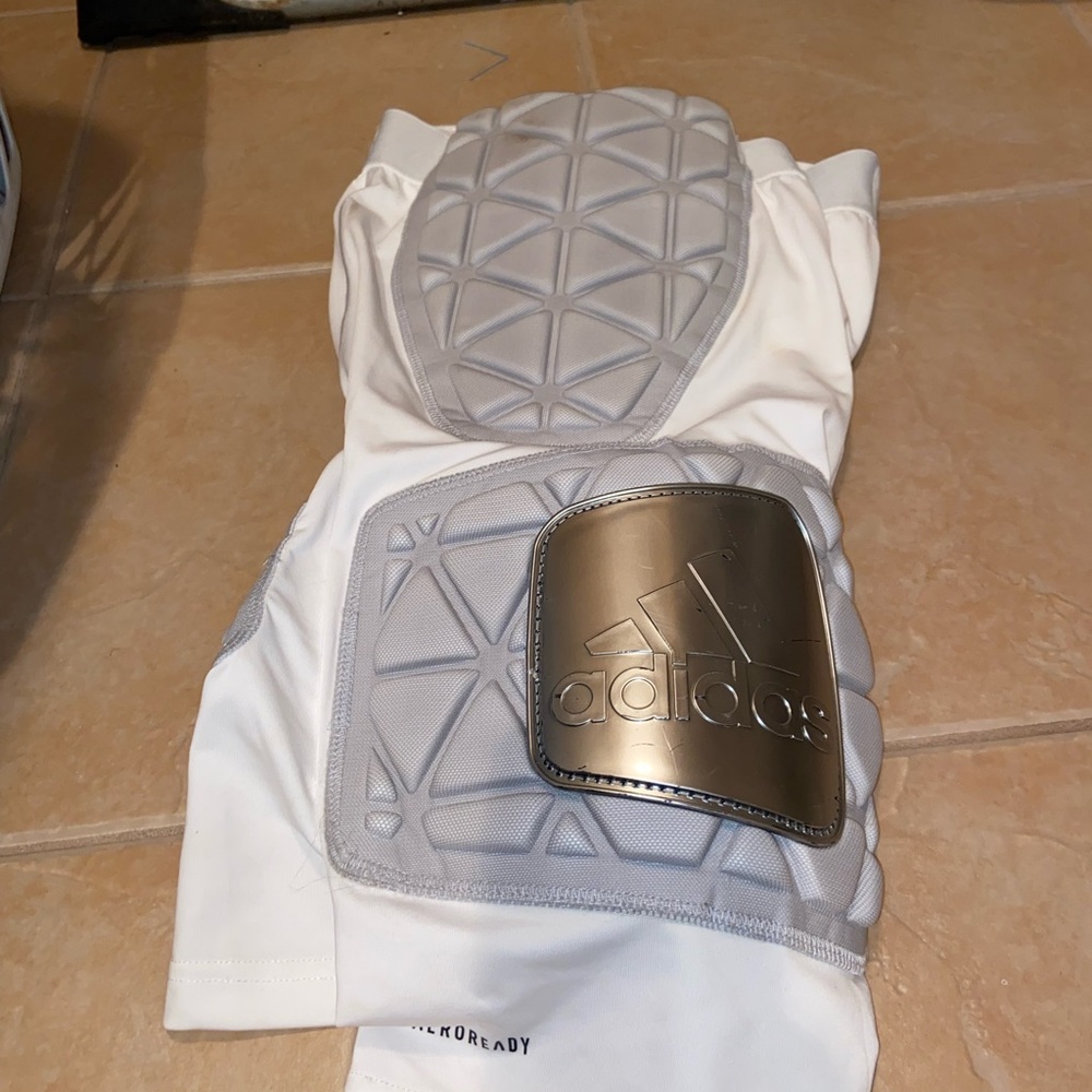 Adidas padded football compression shorts